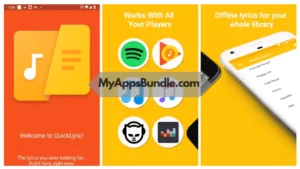 QuickLyric Apk Mod Screenshot_MyAppsBundle.com