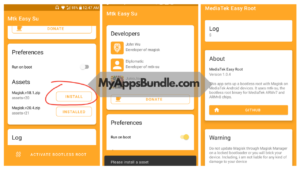 Screenshot of Mediatek Easy Root
