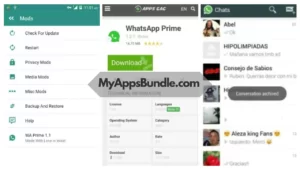 Screenshot of WhatsApp Prime Apk_MyAppsBundle.com