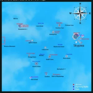 Grand Piece Online Map – First Sea Full Map