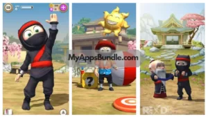 Screenshot of Clumsy Ninja Mod APK_MyAppsBundle.com